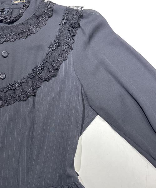 InnocentWorld（イノセントワールド）InnocentWorld (イノセントワールド) 長袖ワンピース ブラック サイズ:Mの古着・服飾アイテム