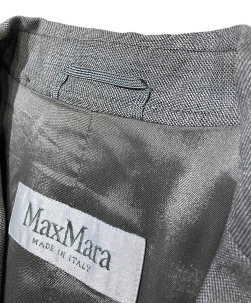 MaxMara（マックスマーラ）MaxMara (マックスマーラ) テーラードジャケット グレー サイズ:38の古着・服飾アイテム