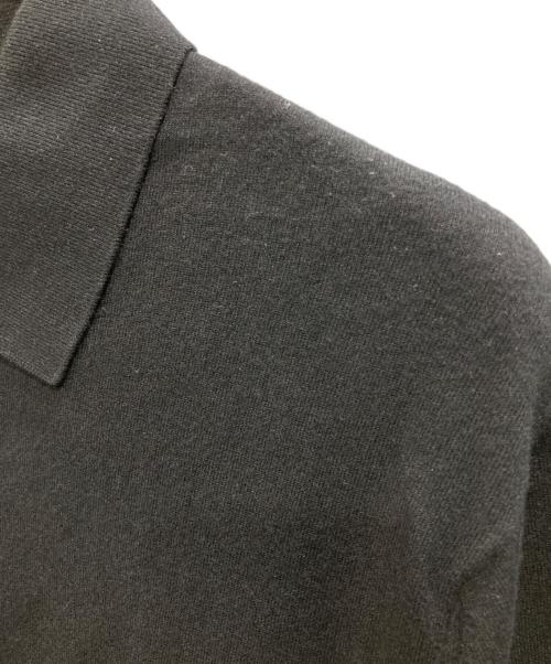 theory（セオリー）theory (セオリー) ハーフジップ半袖ニット ブラック サイズ:XSの古着・服飾アイテム