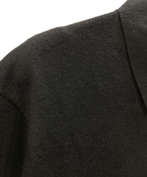 theory（セオリー）theory (セオリー) ハーフジップ半袖ニット ブラック サイズ:XSの古着・服飾アイテム