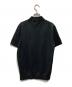 theory (セオリー) ハーフジップ半袖ニット ブラック サイズ:XS：6000円
