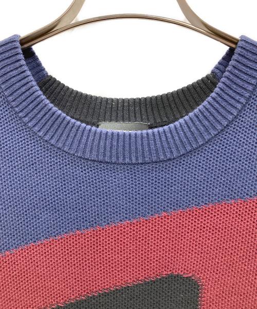 DIESEL（ディーゼル）DIESEL (ディーゼル) コットンニット ネイビー サイズ:Ｌの古着・服飾アイテム