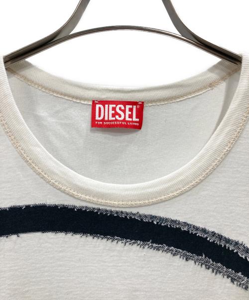 DIESEL（ディーゼル）DIESEL (ディーゼル) T-DOXT ホワイト サイズ:Mの古着・服飾アイテム