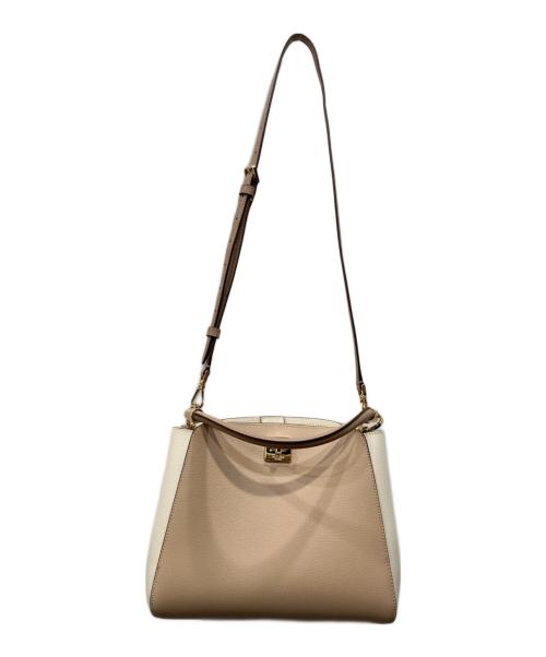 Kate Spade（ケイトスペード）Kate Spade (ケイトスペード) フィービーカラーブロックラージトップハンドルサッチェル ピンクの古着・服飾アイテム