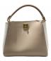 Kate Spade（ケイトスペード）の古着「フィービーカラーブロックラージトップハンドルサッチェル」｜ピンク