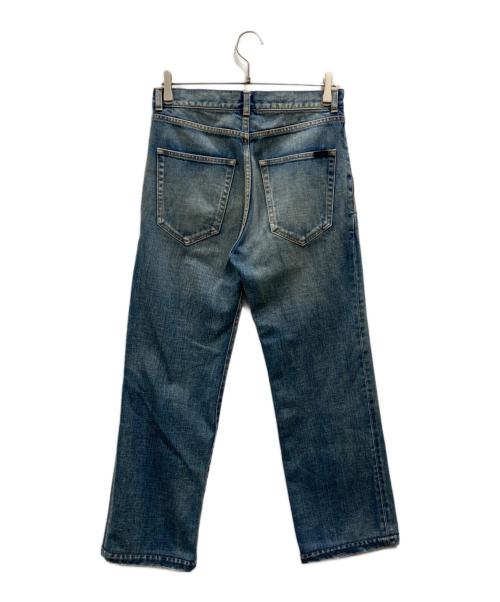 Saint Laurent Paris（サンローランパリ）Saint Laurent Paris (サンローランパリ) ウォッシュ加工デニムパンツ ブルー サイズ:W28の古着・服飾アイテム