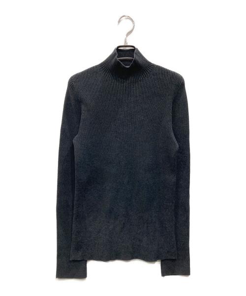CFCL（シーエフシーエル）CFCL (シーエフシーエル) PORTRAIT VELVET MOCKNECK TOP(ポートレート ベルベット モックネック トップ) ブラック サイズ:3の古着・服飾アイテム