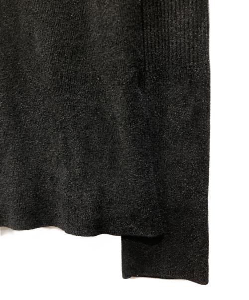 CFCL（シーエフシーエル）CFCL (シーエフシーエル) PORTRAIT VELVET MOCKNECK TOP(ポートレート ベルベット モックネック トップ) ブラック サイズ:3の古着・服飾アイテム