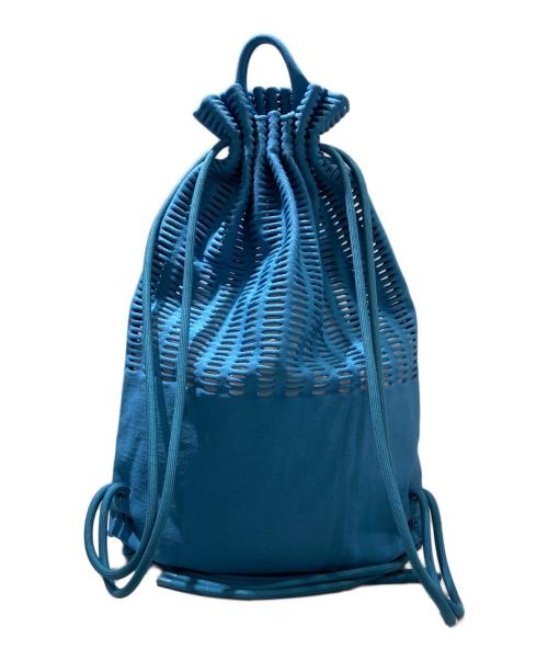 GOOD GOODS ISSEY MIYAKE（グッドグッズ イッセイミヤケ）GOOD GOODS ISSEY MIYAKE (グッドグッズ イッセイミヤケ) MOKKO KNAPSACK ブルーの古着・服飾アイテム