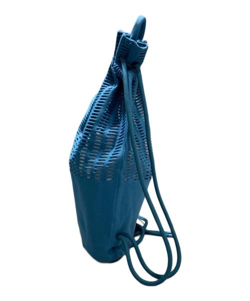 GOOD GOODS ISSEY MIYAKE（グッドグッズ イッセイミヤケ）GOOD GOODS ISSEY MIYAKE (グッドグッズ イッセイミヤケ) MOKKO KNAPSACK ブルーの古着・服飾アイテム
