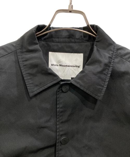 WHITE MOUNTAINEERING（ホワイトマウンテ二アニング）WHITE MOUNTAINEERING (ホワイトマウンテ二アニング) WINDSTOPPER CROSS STITCH COACH JACKET ブラック サイズ:2の古着・服飾アイテム