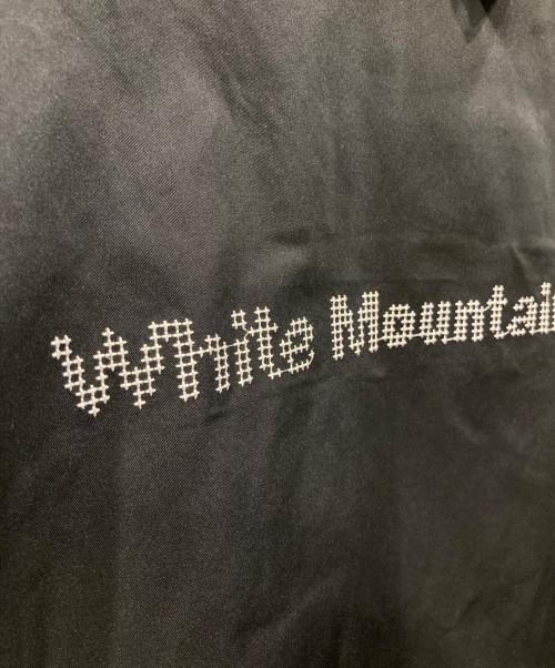 WHITE MOUNTAINEERING（ホワイトマウンテ二アニング）WHITE MOUNTAINEERING (ホワイトマウンテ二アニング) WINDSTOPPER CROSS STITCH COACH JACKET ブラック サイズ:2の古着・服飾アイテム