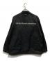 WHITE MOUNTAINEERING (ホワイトマウンテ二アニング) WINDSTOPPER CROSS STITCH COACH JACKET ブラック サイズ:2：15000円