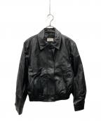 OHOTOROオオトロ）の古着「Harley Leather Jacket」｜ブラック