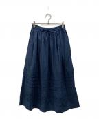 DAMSON MADDER.ダムソンマーダー）の古着「ロングスカート」｜ネイビー