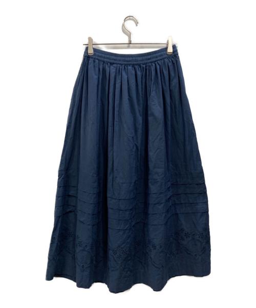 DAMSON MADDER.（ダムソンマーダー）DAMSON MADDER. (ダムソンマーダー) ロングスカート ネイビー サイズ:10の古着・服飾アイテム