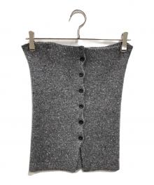 OHOTORO（オオトロ）の古着「Mixed Tube Knit」｜グレー
