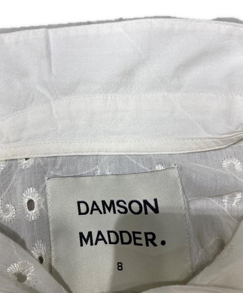 DAMSON MADDER.（ダムソンマーダー）DAMSON MADDER. (ダムソンマーダー) ブラウス ホワイト サイズ:8の古着・服飾アイテム