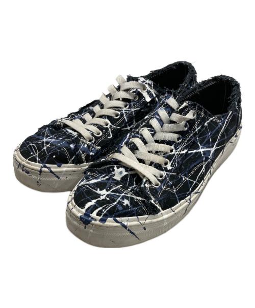 MIHARA YASUHIRO（ミハラヤスヒロ）MIHARA YASUHIRO (ミハラヤスヒロ) Sputtering Sneaker（スパッタリング・スニーカーズ） ブラック サイズ:SIZE 25.5の古着・服飾アイテム