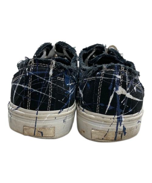 MIHARA YASUHIRO（ミハラヤスヒロ）MIHARA YASUHIRO (ミハラヤスヒロ) Sputtering Sneaker（スパッタリング・スニーカーズ） ブラック サイズ:SIZE 25.5の古着・服飾アイテム