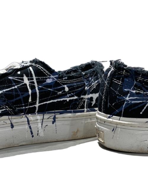 MIHARA YASUHIRO（ミハラヤスヒロ）MIHARA YASUHIRO (ミハラヤスヒロ) Sputtering Sneaker（スパッタリング・スニーカーズ） ブラック サイズ:SIZE 25.5の古着・服飾アイテム