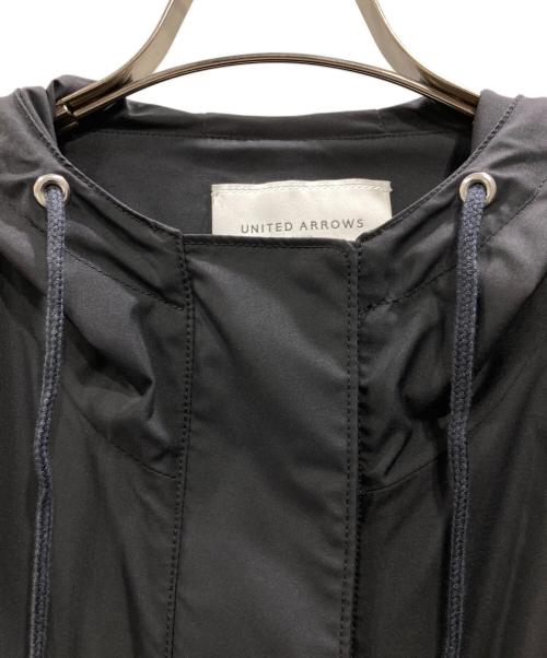 UNITED ARROWS TOKYO（ユナイテッドアローズトウキョウ）UNITED ARROWS TOKYO (ユナイテッドアローズトウキョウ) UWSC フードブルゾン ブラック サイズ:36の古着・服飾アイテム