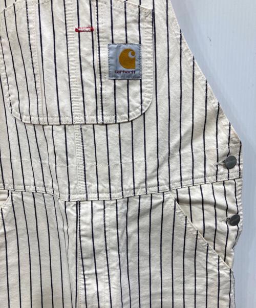 CarHartt（カーハート）CarHartt (カーハート) TRADE OVERALL ホワイト サイズ:28×32の古着・服飾アイテム