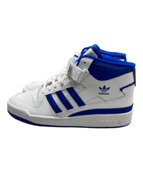 adidas（アディダス）adidas (アディダス) FORUM MID（フォーラムミッド） ブルー×ホワイト サイズ:SIZE 29cmの古着・服飾アイテム