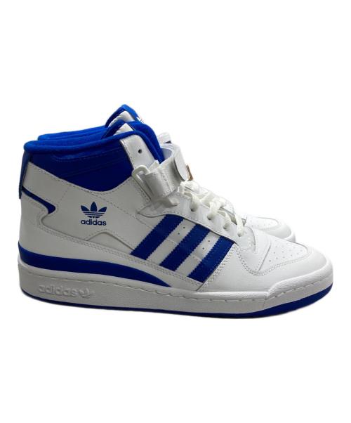 adidas（アディダス）adidas (アディダス) FORUM MID（フォーラムミッド） ブルー×ホワイト サイズ:SIZE 29cmの古着・服飾アイテム