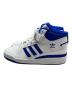 adidas (アディダス) FORUM MID（フォーラムミッド） ブルー×ホワイト サイズ:SIZE 29cm：7000円