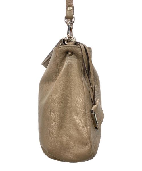 GIANNI CHIARINI（ジャンニ キアリーニ）GIANNI CHIARINI (ジャンニ キアリーニ) ショルダーバッグ グレージュの古着・服飾アイテム