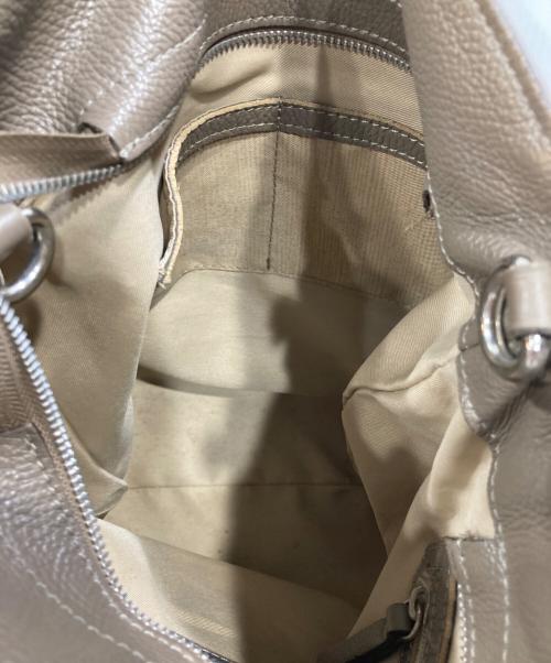 GIANNI CHIARINI（ジャンニ キアリーニ）GIANNI CHIARINI (ジャンニ キアリーニ) ショルダーバッグ グレージュの古着・服飾アイテム