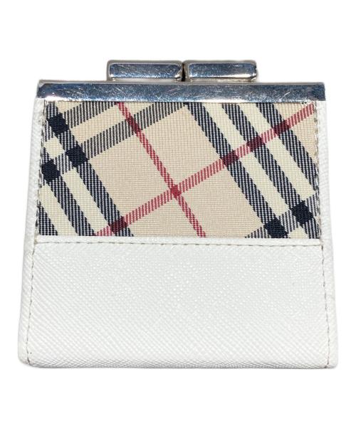 BURBERRY（バーバリー）BURBERRY (バーバリー) ノバチェックコインケース ホワイトの古着・服飾アイテム