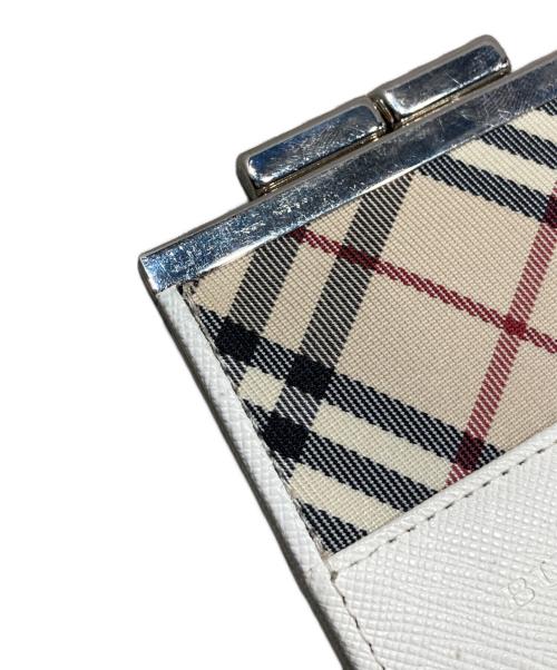 BURBERRY（バーバリー）BURBERRY (バーバリー) ノバチェックコインケース ホワイトの古着・服飾アイテム