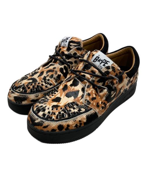A BATHING APE（アベイシングエイプ）A BATHING APE (アベイシングエイプ) BAPE CREEP STA 1（ベイプ クリープ スタ ワン） ブラウン サイズ:28cmの古着・服飾アイテム