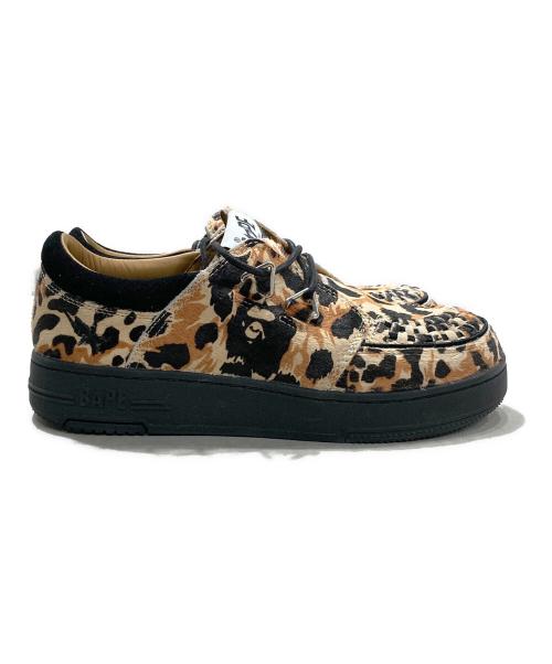 A BATHING APE（アベイシングエイプ）A BATHING APE (アベイシングエイプ) BAPE CREEP STA 1（ベイプ クリープ スタ ワン） ブラウン サイズ:28cmの古着・服飾アイテム