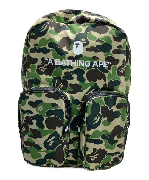 A BATHING APE（アベイシングエイプ）A BATHING APE (アベイシングエイプ) ABC CAMO BAPE DAYPACK グリーンの古着・服飾アイテム