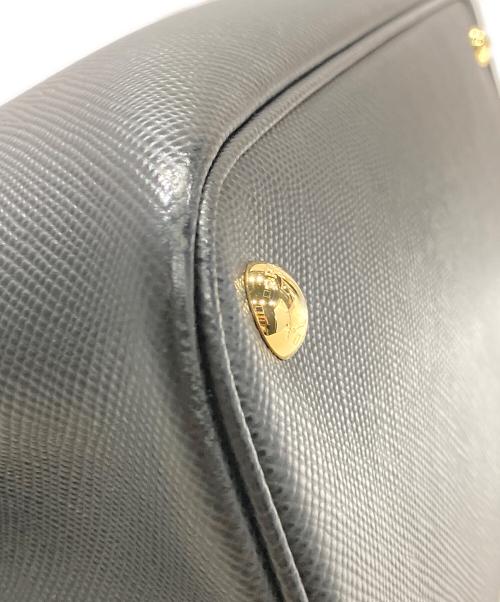 PRADA（プラダ）PRADA (プラダ) ドゥーブレスモールバッグ ブラックの古着・服飾アイテム