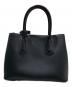 PRADA (プラダ) ドゥーブレスモールバッグ ブラック：130000円