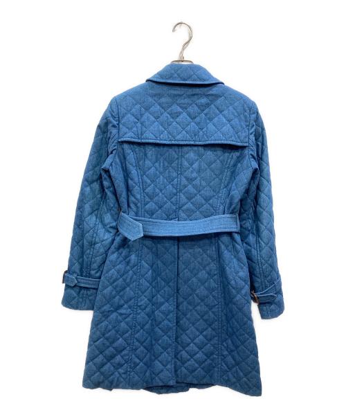 MACKINTOSH LONDON（マッキントッシュ ロンドン）MACKINTOSH LONDON (マッキントッシュ ロンドン) デニムキルティングコート ブルー サイズ:38の古着・服飾アイテム