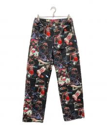 JORDAN（ジョーダン）の古着「J FLT AOP WVN PANT」｜ブラック