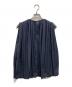 UNITED ARROWS TOKYO (ユナイテッドアローズトウキョウ) プリーツブラウス ネイビー サイズ:Free：4000円