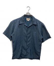 BC ETHIC（ビーシーエシック）の古着「オープンカラーシャツ」｜ネイビー