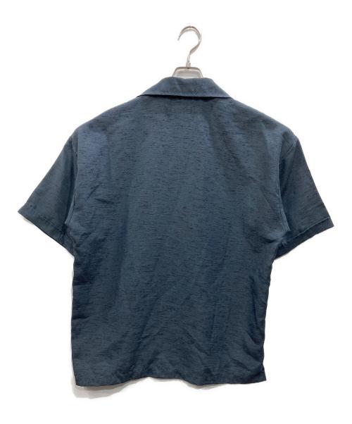 BC ETHIC（ビーシーエシック）BC ETHIC (ビーシーエシック) オープンカラーシャツ ネイビー サイズ:SIZE Largeの古着・服飾アイテム