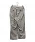 ISSEY MIYAKE MEN (イッセイミヤケメン) マーブルストライプコットンローンワイドパンツ グレー サイズ:S：13000円