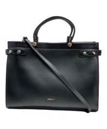 FURLA（フルラ）の古着「LADY M L TOTE」｜ブラック