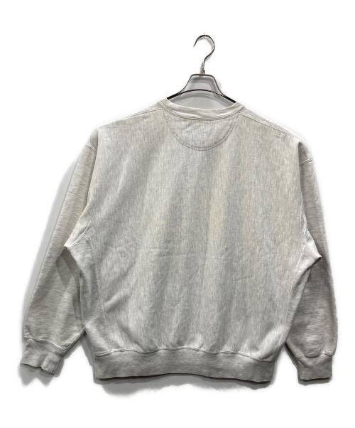 Champion REVERSE WEAVE（チャンピオン リバース ウィーブ）Champion REVERSE WEAVE (チャンピオン リバース ウィーブ) カレッジロゴクルーネックスウェット グレー サイズ:XXLの古着・服飾アイテム