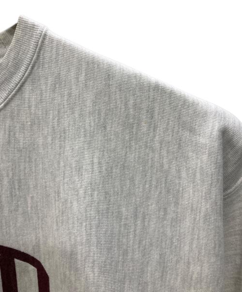 Champion REVERSE WEAVE（チャンピオン リバース ウィーブ）Champion REVERSE WEAVE (チャンピオン リバース ウィーブ) カレッジロゴクルーネックスウェット グレー サイズ:XXLの古着・服飾アイテム