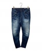 DIESELディーゼル）の古着「ジョグデニムパンツ」｜ブルー