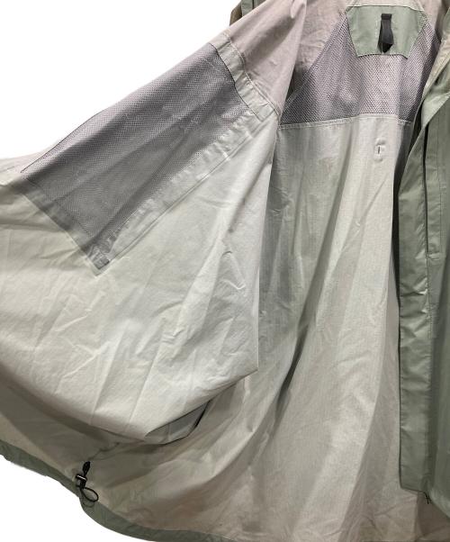 THE NORTH FACE（ザ ノース フェイス）THE NORTH FACE (ザ ノース フェイス) ハイベント フード付き タグアンポンチョコート グリーン サイズ:WMの古着・服飾アイテム